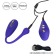 Фиолетовый шарик с электростимуляцией и вибрацией Intimate E-Stimulator Remote Kegel Exerciser - California Exotic Novelties - купить с доставкой в Брянске