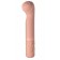 Бежевый мини-вибратор Rocky’s Fairy Mallet - 14,7 см. - Lola Games купить в Брянске с доставкой в Orgasmix.ru Бежевый мини-вибратор Rocky’s Fairy Mallet - 14,7 см. - Lola Games