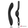 Черный вибратор с пультом-часами Anne s Desire Curve G-Spot Vibe Wireless Watchme - 20,5 см. - DreamLove купить в Брянске с доставкой в Orgasmix.ru Черный вибратор с пультом-часами Anne s Desire Curve G-Spot Vibe Wireless Watchme - 20,5 см. - DreamLove
