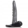 Серый фантазийный фаллоимитатор The Gargoyle Rock Hard Silicone Dildo - 23,6 см. - XR Brands купить с доставкой в интернет-магазине Orgasmix в Брянске Серый фантазийный фаллоимитатор The Gargoyle Rock Hard Silicone Dildo - 23,6 см. - XR Brands