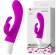 Лиловый вибратор Freda с зайчиком - 18,9 см. - Baile купить в Брянске с доставкой в Orgasmix.ru Лиловый вибратор Freda с зайчиком - 18,9 см. - Baile