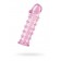 Гелевая розовая насадка на фаллос с шипами - 12 см. - Toyfa Basic - в Брянске купить с доставкой Гелевая розовая насадка на фаллос с шипами - 12 см. - Toyfa Basic - в Брянске купить с доставкой