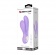 Сиреневый вибратор с клиторальным отростком Canrol - 17,1 см. - Baile купить в Брянске с доставкой в Orgasmix.ru Сиреневый вибратор с клиторальным отростком Canrol - 17,1 см. - Baile