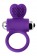 Фиолетовое виброкольцо с ресничками JOS PERY - JOS - в Брянске купить с доставкой Фиолетовое виброкольцо с ресничками JOS PERY - JOS - в Брянске купить с доставкой
