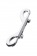 Серебристый двухсторонний карабин TOYFA Metal - ToyFa - купить с доставкой в Брянске Серебристый двухсторонний карабин TOYFA Metal - ToyFa - купить с доставкой в Брянске